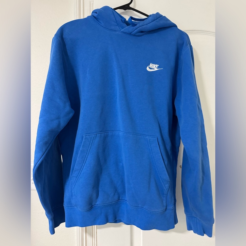 Nike Club Fleece Pullover Hoodie – Royal Blue